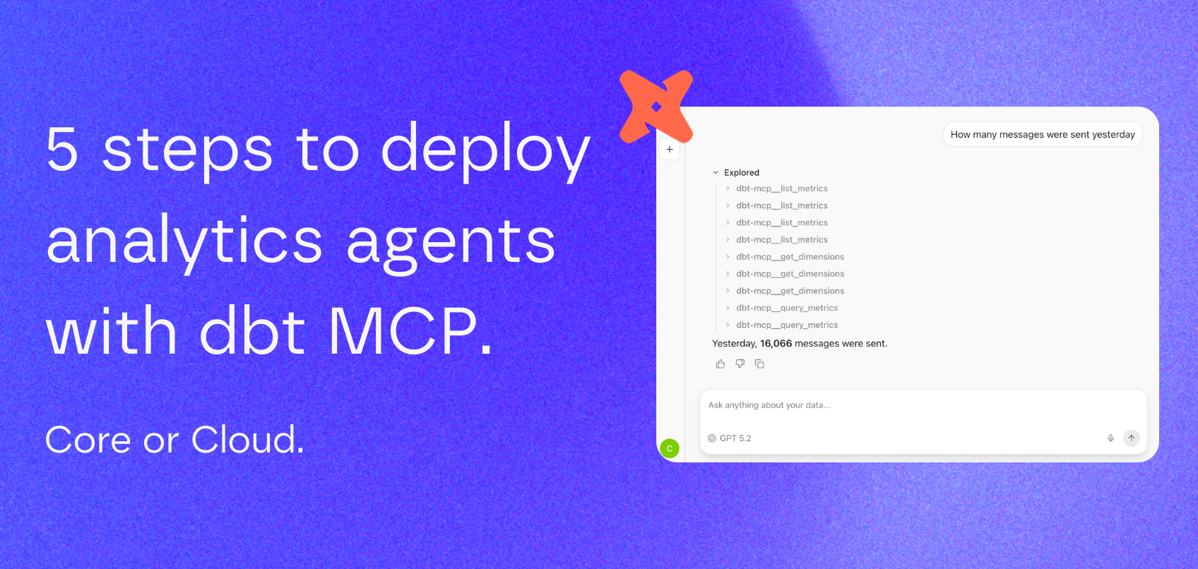 5 Steps to Deploy an Analytics Agent on dbt MCP to Your Whole Company