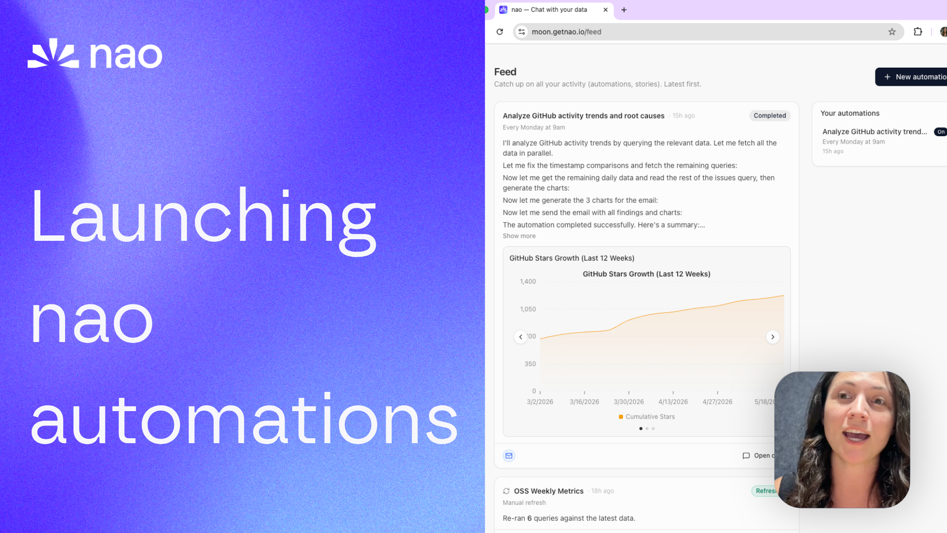 Launching nao automations